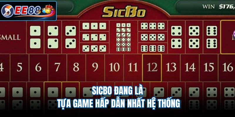 Sicbo đang là tựa game hấp dẫn nhất hệ thống
